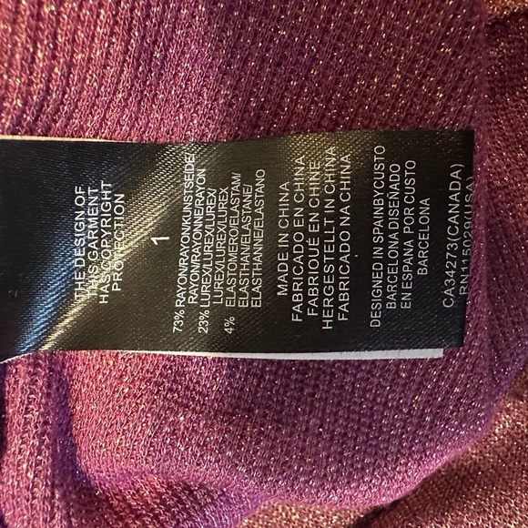 🌸Custo  Chic High Illustration Coture, sparkling pink tank top - Picture 5 of 6